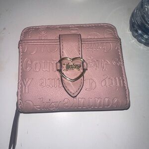 Juicy Couture Blush Pink Embossed Wallet